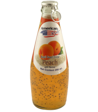 A.V. BASIL DRINK PEACH 290ML