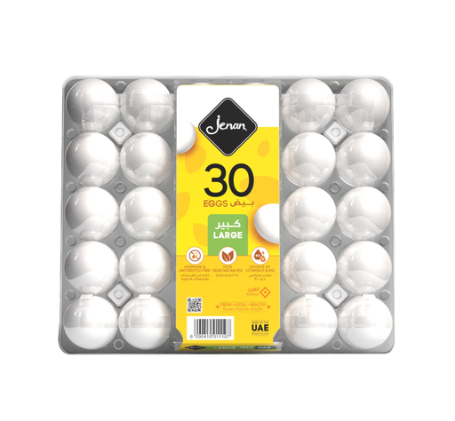 [83011] Jenan Large White Eggs 30pcs