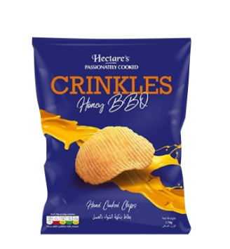 [HTCRHB1] HECTARE'S PASSIONATELY COOKED CRINCKLES HONEY BARBECUE