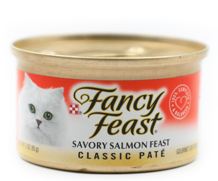 Purina Fancy Feast Gourmet Classic Cat Pate with Savory Salmon