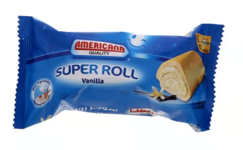Americana Super Roll Vanilla