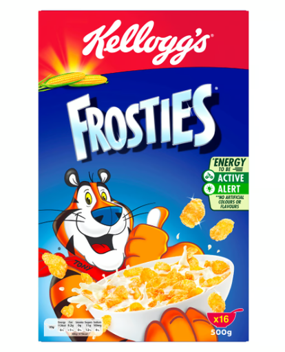 Kellogg's Frosties Cereal (Special Offer) - artificial colors free, artificial flavors free