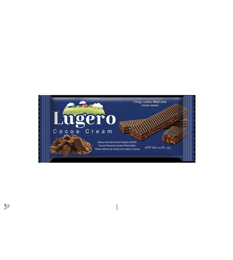 LUGERO COCOA CREAM WAFER