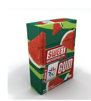V-Gum's Sweet Watermelon Flavor - sugar free