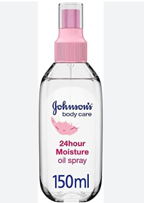 [1000522] Johnson's Body Care Oil Spray with Almond & Soy Oil 150ml