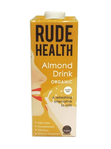 [RUD0023] Rude Health Organic Vegan Almond Drink - gluten free, no added sugar 1L