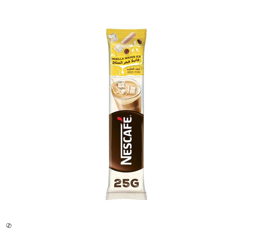 Nescafé Vanilla Wafer Ice Instant Coffee Mix Sachet - no added artificial flavors, no added artificial preservatives