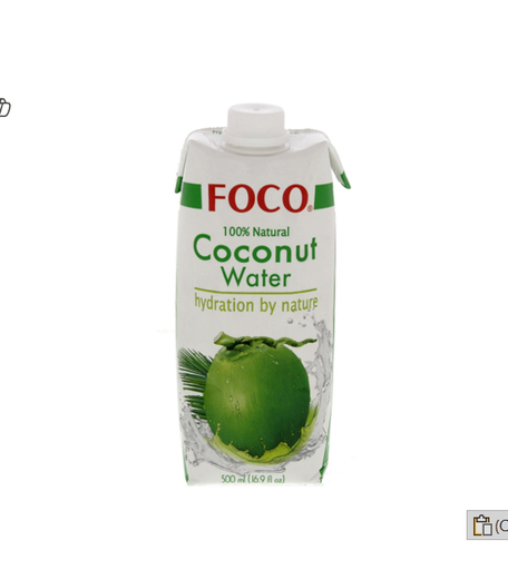 Foco Natural Coconut Water