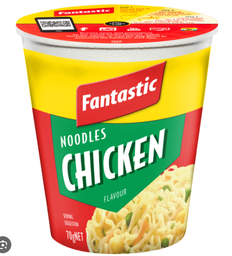 Fantastic Instant Noodle Cup Chicken Flavor