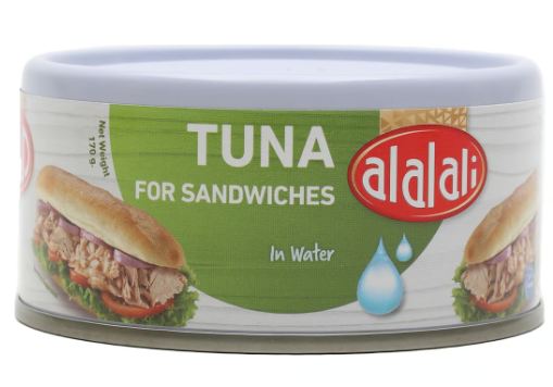 Al Alali Yellowfin Tuna in Water for Sandwiches