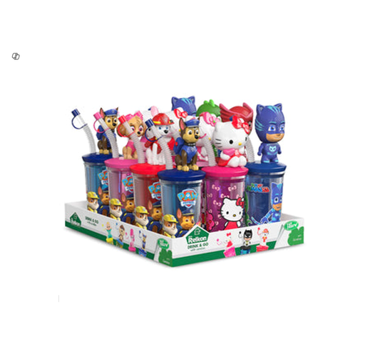 Relkon Tune Squad Drink & Go Tazmania Cup with Candies