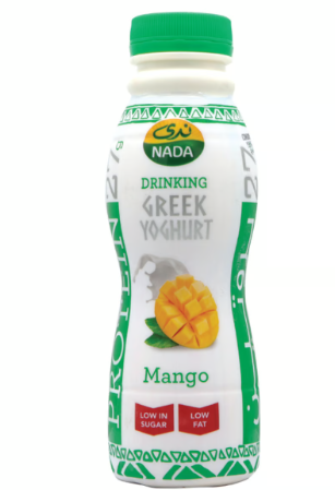 [1509] Nada Low Fat 27g Protein Mango Greek Yogurt Drink