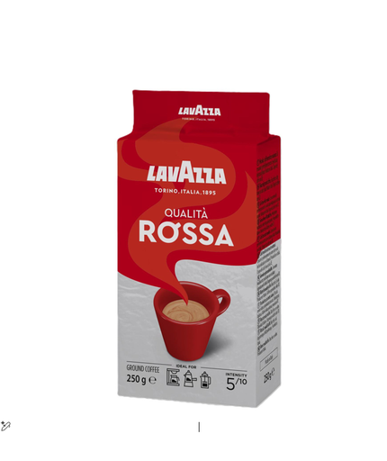Lavazza Qualita Italian Rossa Ground Coffee