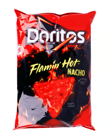 [029-027655] Doritos Nacho Flamin' Hot Tortilla Chips
