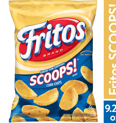 [029-028140] Fritos Scoops Corn Chips