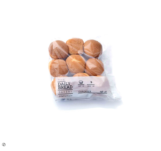 (K) The Daily Bread Bakery Plain Cupcakes