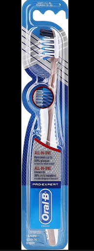 [31810001] Oral-B Pro-Expert All in One Brown & White Soft Toothbrush