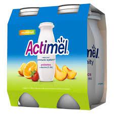 [1923] Actimel Multifruit Drinking Yogurt with Vitamin B6 & D