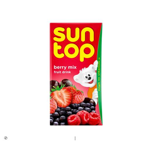 Sun Top Long Life Mixed Berry Drink - preservatives free, artificial flavors free, artificial colors free