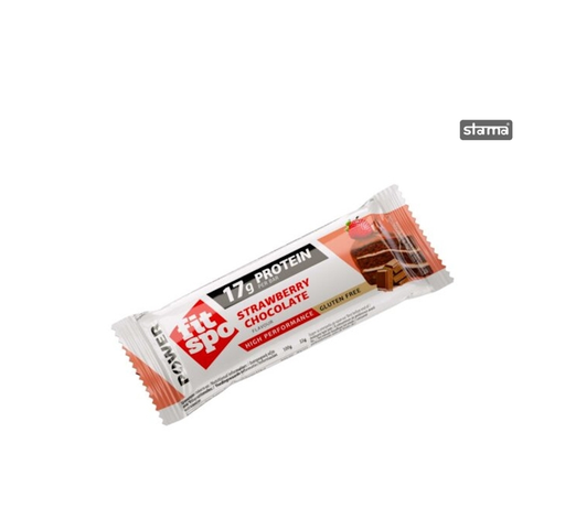 FitSpo Power Strawberry & White Chocolate Protein Bar
