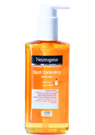 Neutrogena Visibly Clear & Protect Spot Controlling Facial Wash - oil free