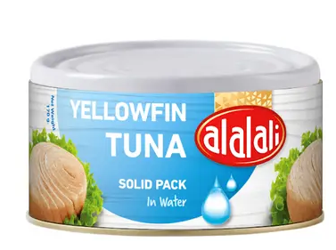 [2205-00161] Al Alali Yellowfin Solid Tuna in Water 85GM