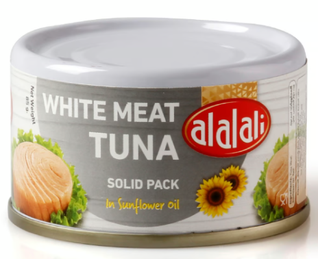 [56292] Al Alali White Solid Tuna Meat in Sunflower Oil