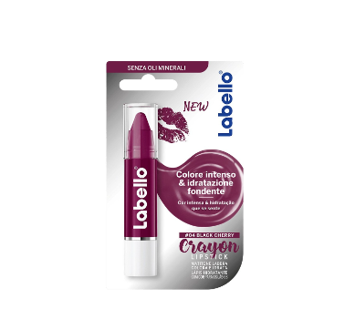 Labello Crayon Lipstick Black Cherry - mineral oil free