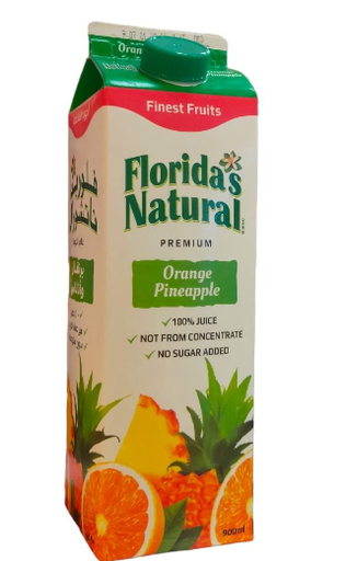 [2671] Florida's Natural Long Life Orange & Pineapple Juice - no added sugar(2)S