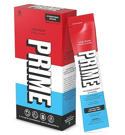 PRIME HYDRATION STICKS ICE POP