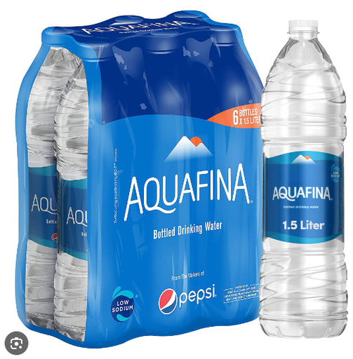 [9041, 9065] Aquafina Water (6x1.5L) - low sodium