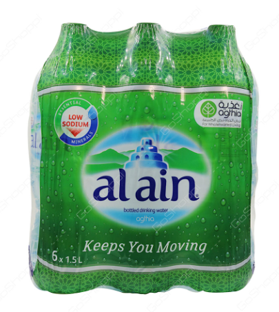 Al Ain Mineral Water (6x1.5L) - low sodium