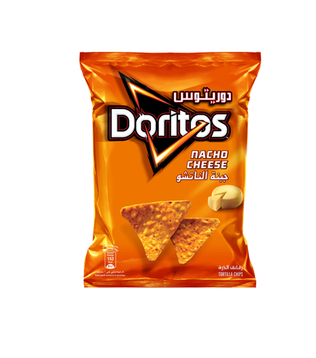 [8701] Doritos Nacho Cheese Tortilla Chips 165GM