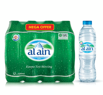 Al Ain Mineral Water (12x500ml) - low sodium