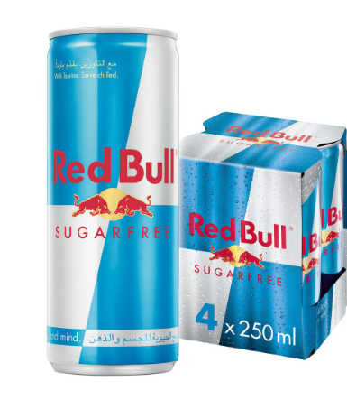 [CRB10800] Red Bull Energy Drink - sugar free