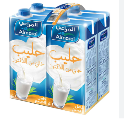Almarai Long Life Full Fat Milk - lactose free