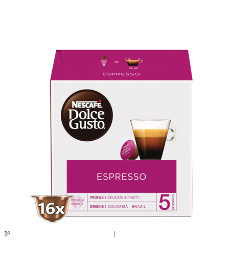 Nescafé Dolce Gusto Espresso Arabica Coffee Capsules
