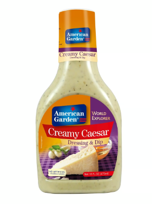 American Garden Creamy Caesar Dressing - no artificial colors, no artificial flavors