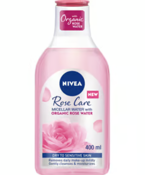 Nivea Rose Care Micellar Water with Organic Rose Water & Oil