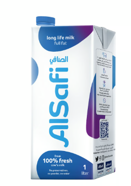 [4013] Al Safi Long Life Full Fat Milk 1L