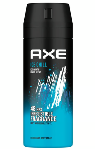 Axe Ice Chill 48H Deodorant Spray Iced Mint & Lemon Scent for Men