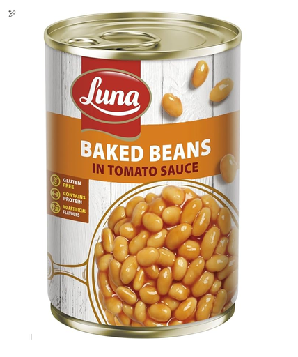 Luna Baked Beans in Tomato Sauce