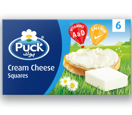 Puck Cream Cheese Squares (6 Portions)