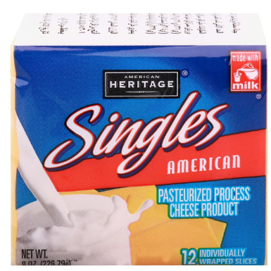 American Heritage American Cheese (12 Slices)
