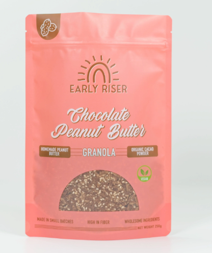Early Riser Chocolate Peanut Butter Granola 250g