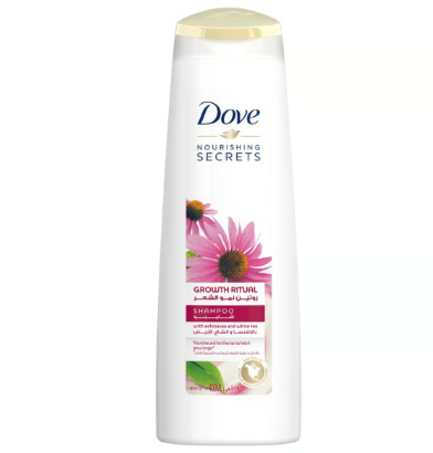 Dove Nourishing Secrets Growth Ritual Shampoo with Echinacea & White Tea