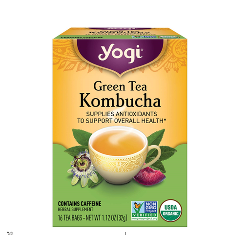 Yogi Organic Kombucha Green Tea Bags