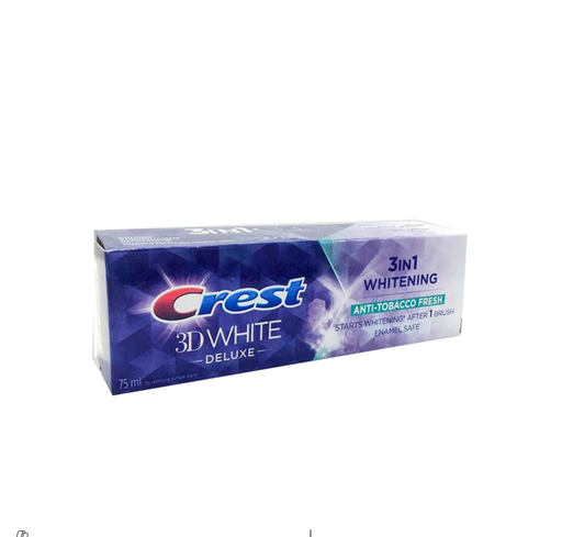 Crest Toothpaste 3D 3in1 White Deluxe Anti-Tobacco Fresh