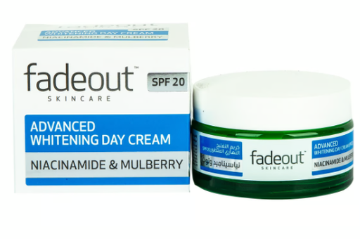 Fade Out Skincare Advanced Whitening Facial Day Cream with Niacinamide & Mulberry Extract SPF20