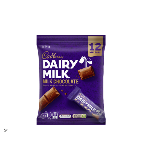 Cadbury Dairy Milk Chocolate Bars with Cookie Pieces (11 Pieces)